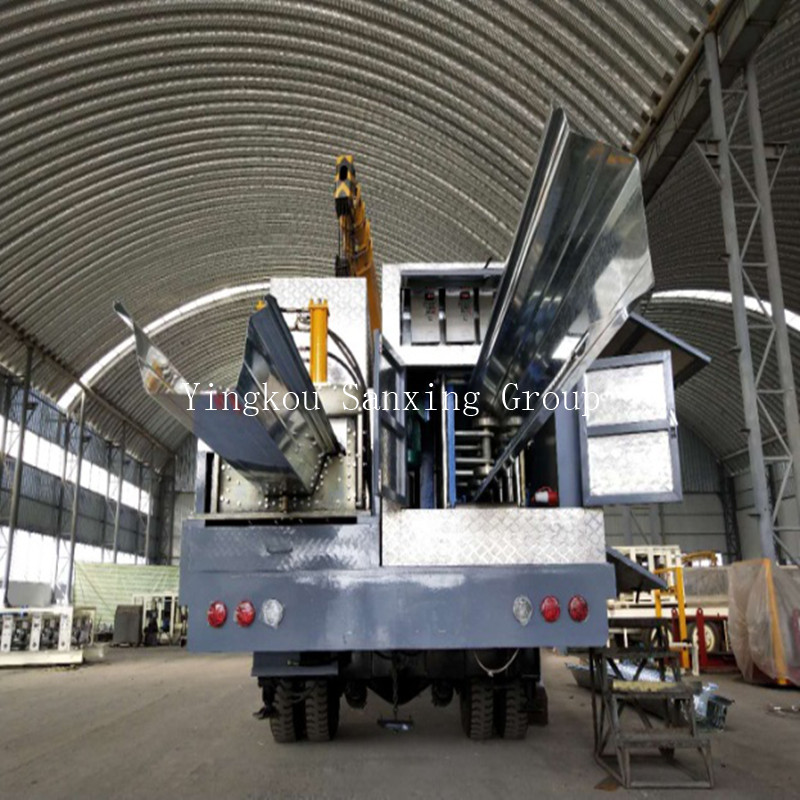 ACM No-Girder Arch Roof Forming Machine SX-ACM-914-700